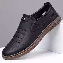 FLORIAN | Perforated Slip-On Loafers