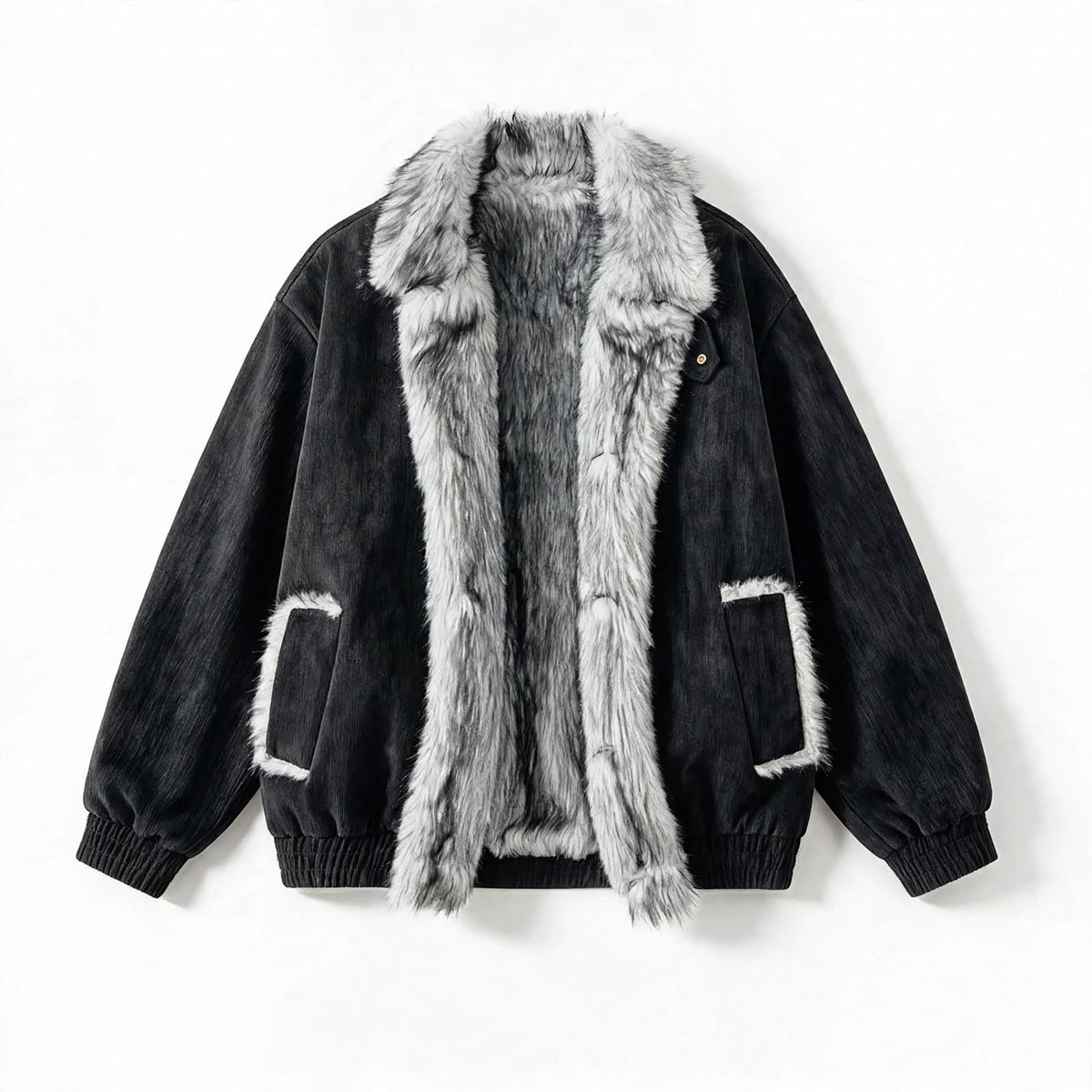GONTRAN | The Fur-Lined Corduroy Jacket
