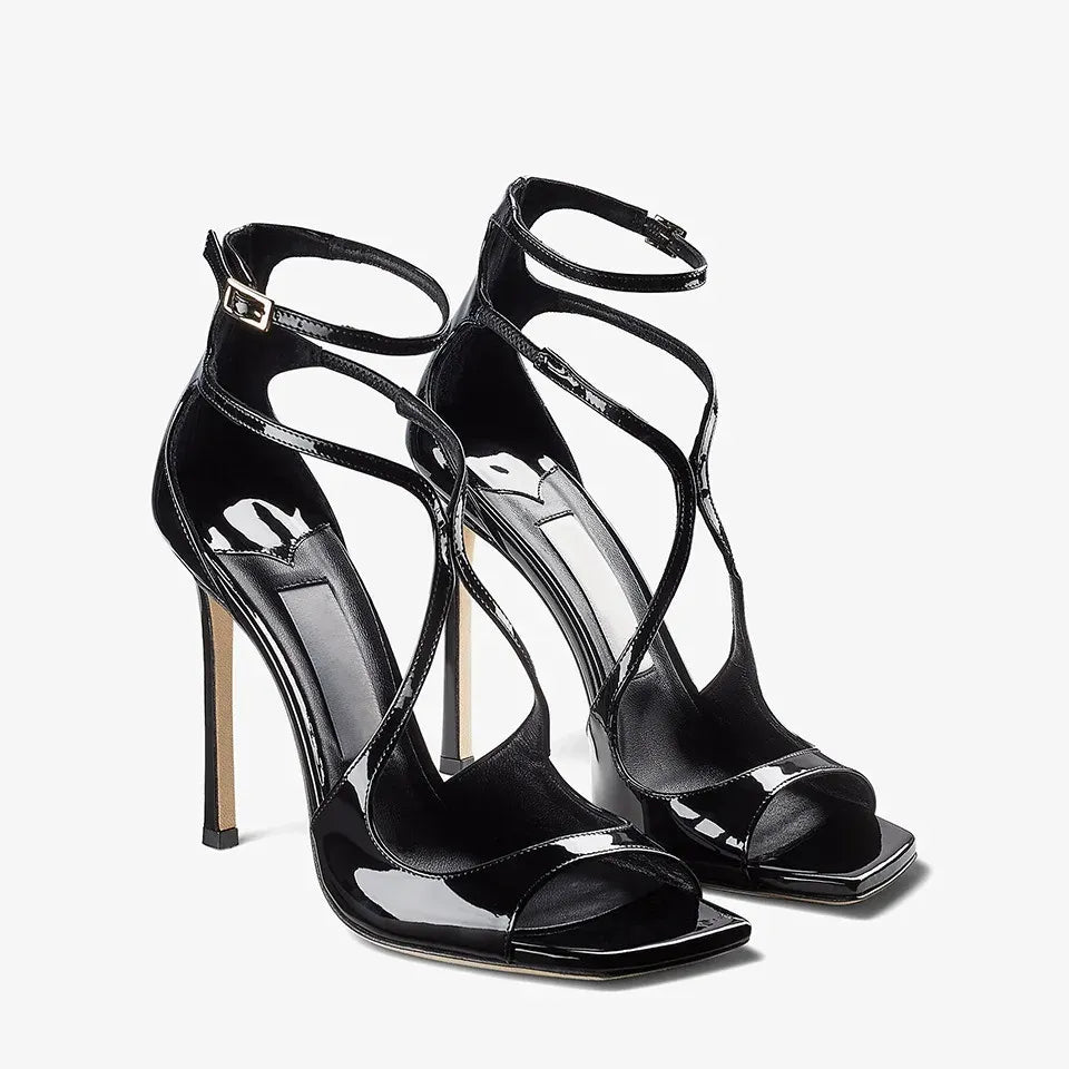 AZÉLIE | The Crystal-Embellished Stilettos Heels