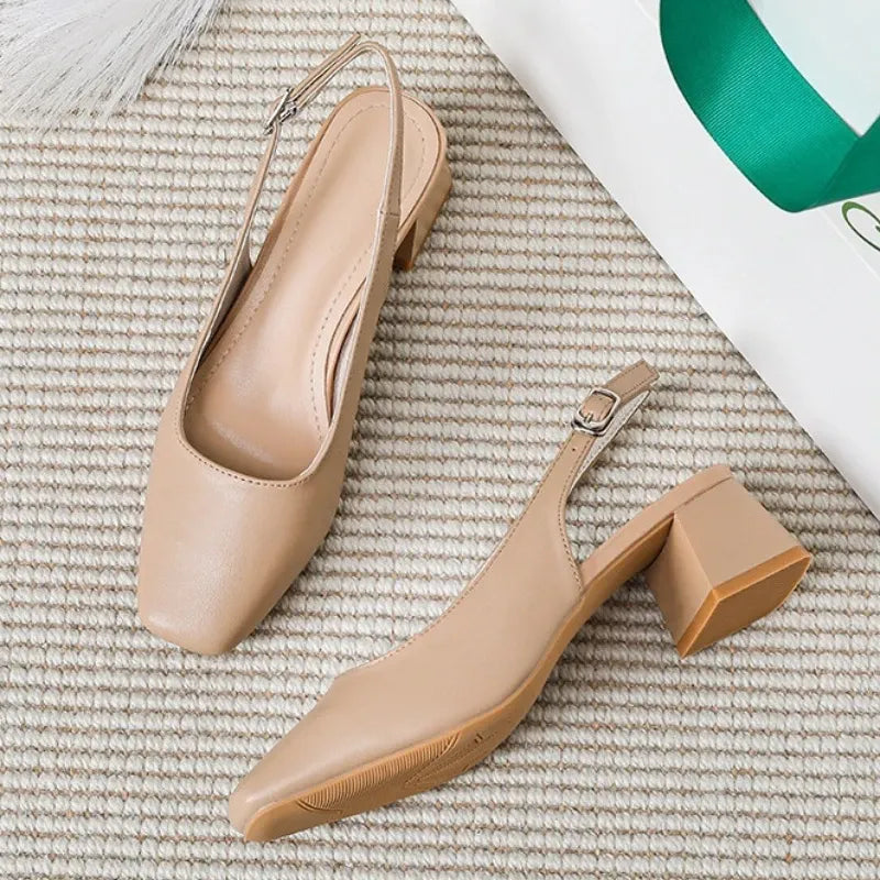 CÉLESTE | Sculpted Block Heels