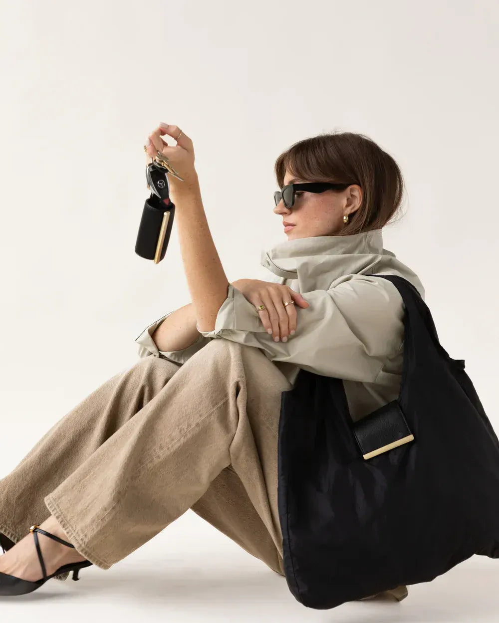 SOLSTICE FOLDABLE KEYCHAIN TOTE