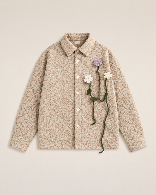 Blossom Tapestry Button-up Shirt