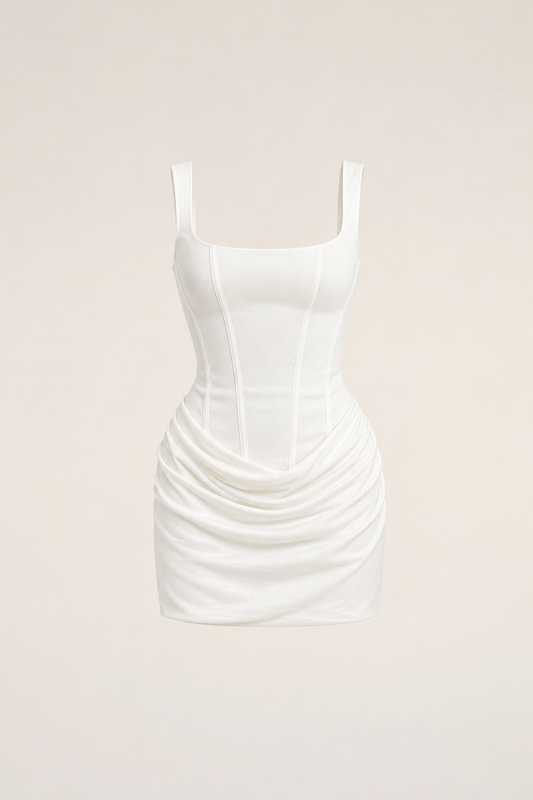Lune Maronne Mini Dress