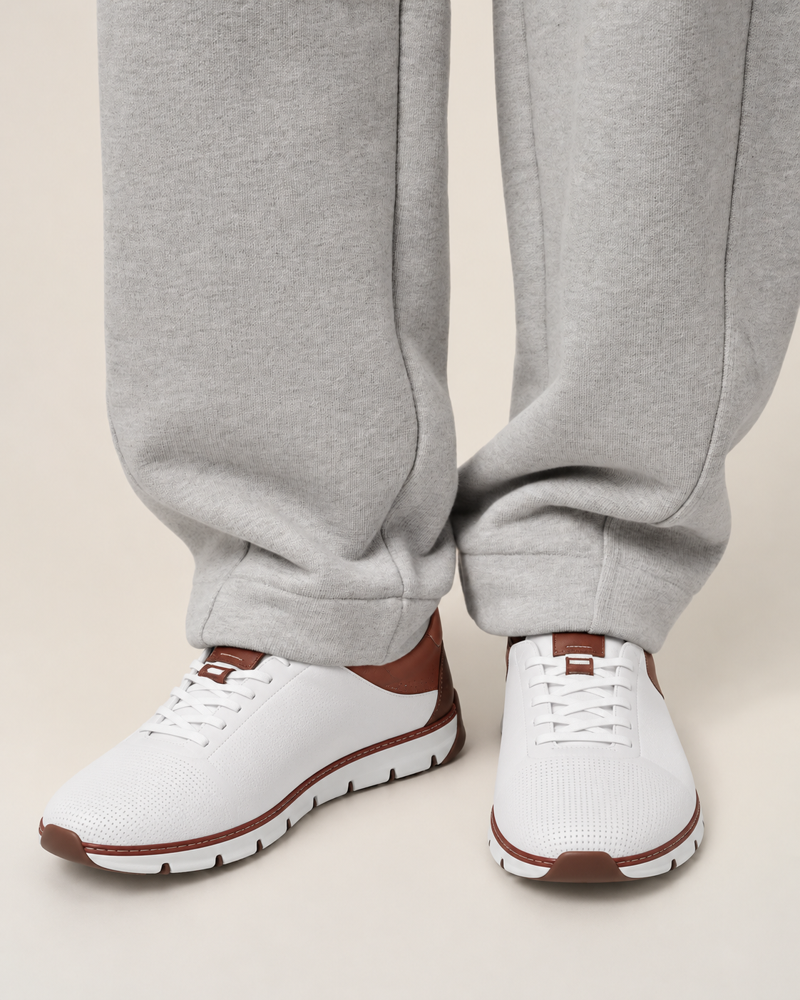 BASTIEN | Perforated Low-Top Sneakers