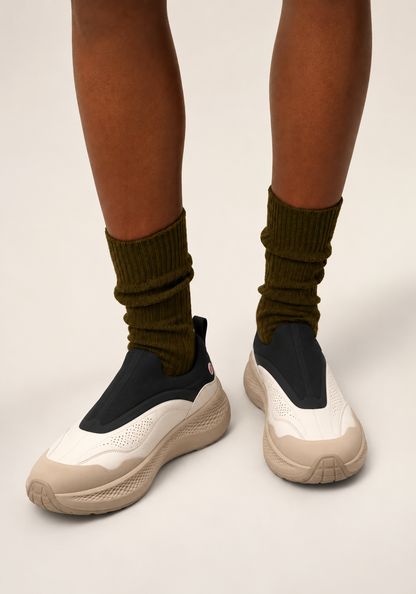 LOÏC | Sculpted Knit Sneakers