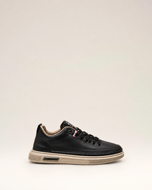 GASPARD | Ribbed Sole Sneakers