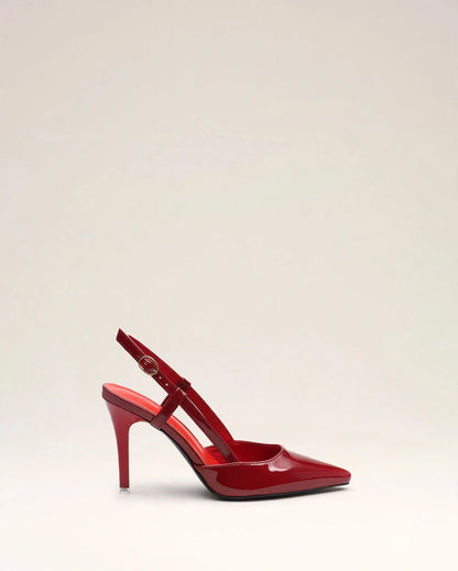 ÉLIANE | The Patent Slingback Heels