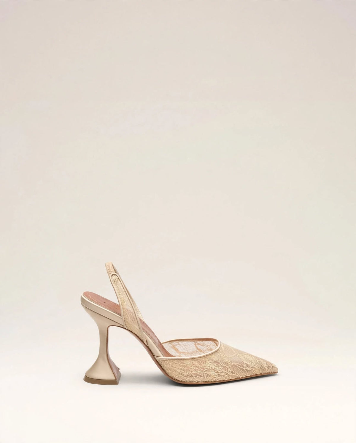 SOLÈNE | Lace Slingback Heels