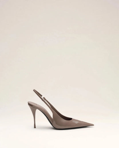 ÉLODINE | The Patent Slingback Heels