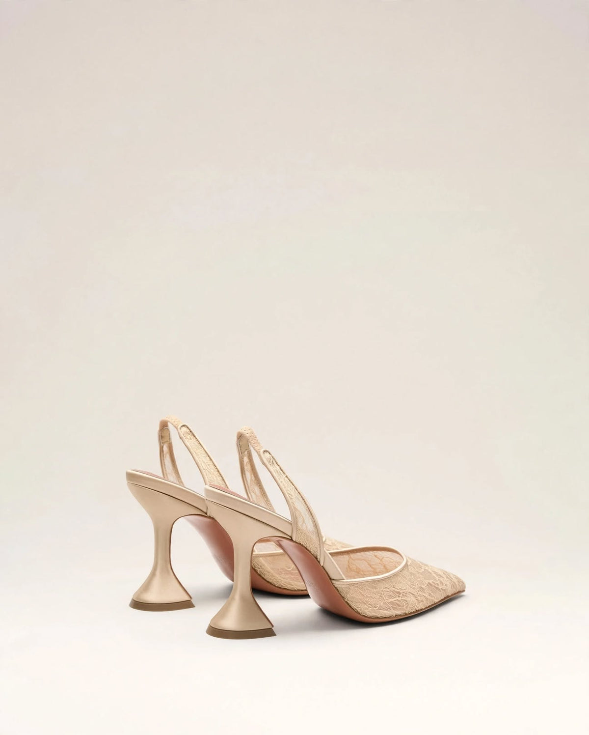 SOLÈNE | Lace Slingback Heels