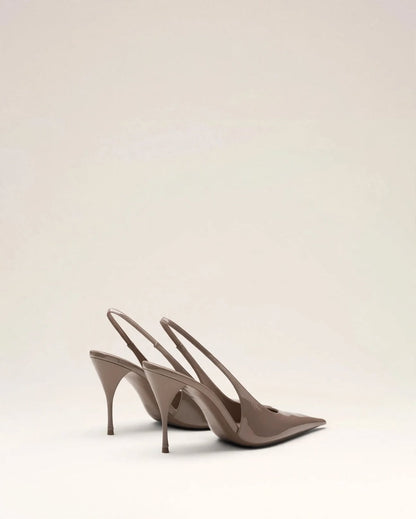 ÉLODINE | The Patent Slingback Heels