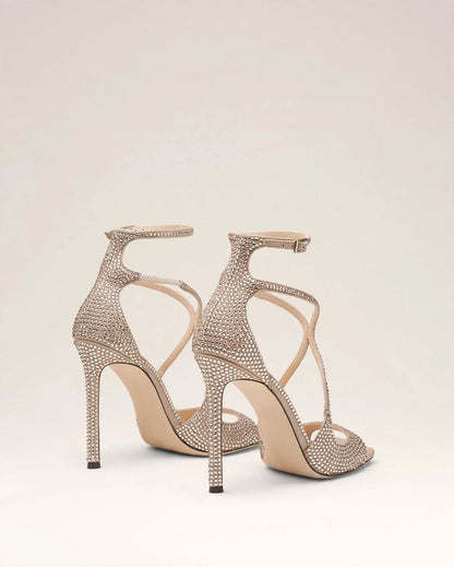 AZÉLIE | The Crystal-Embellished Stilettos Heels