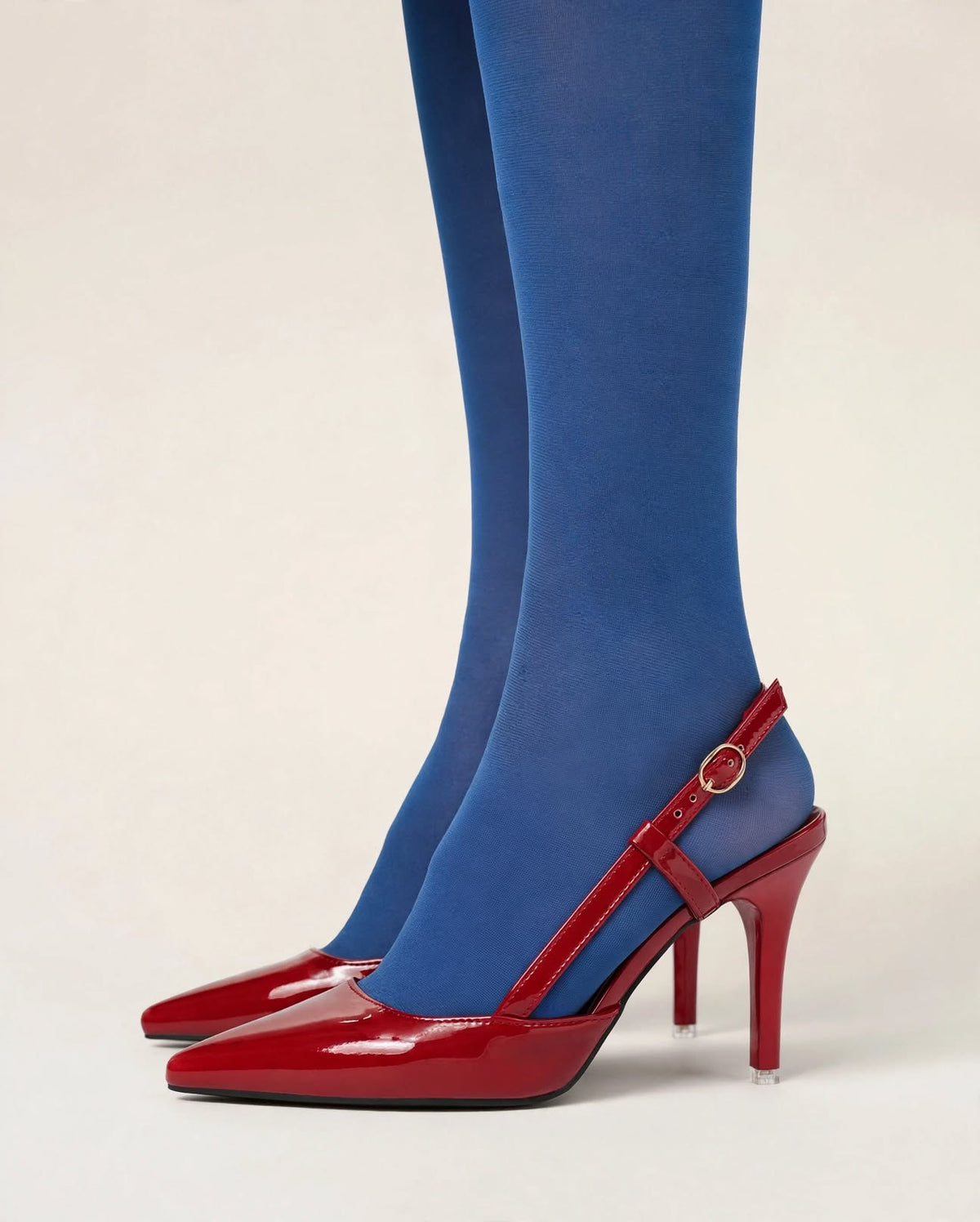 ÉLIANE | The Patent Slingback Heels