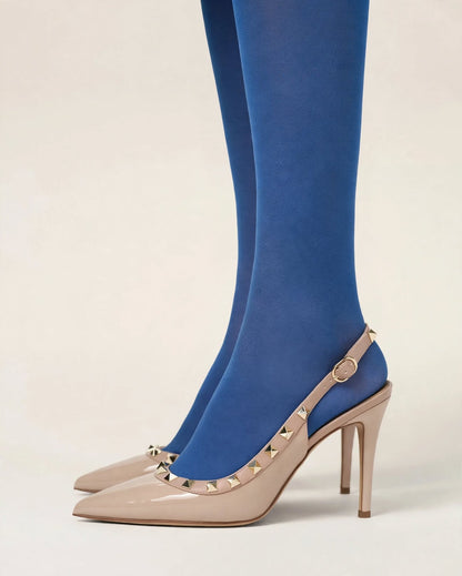 MAËLLE | The Studded Slingback Stilettos