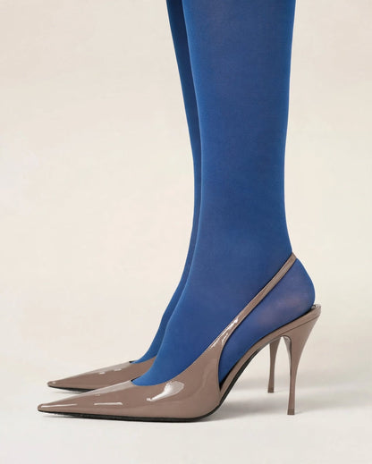 ÉLODINE | The Patent Slingback Heels