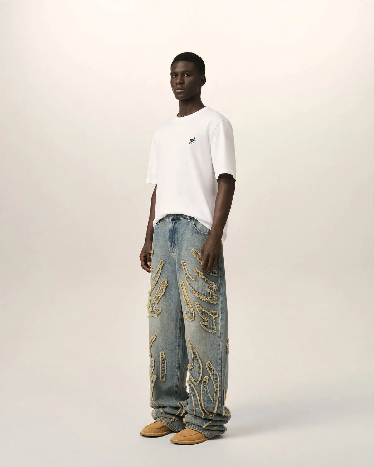 AXEL | The Frayed Denim Jeans