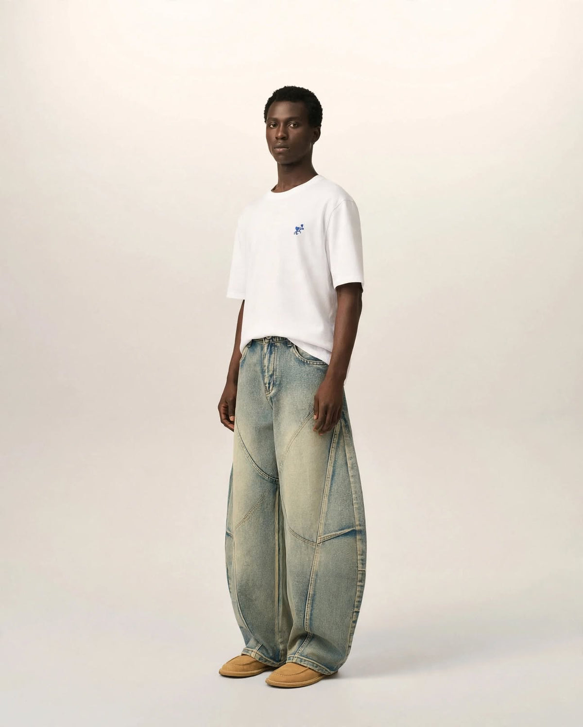 GABRIEL | The Sculpted Barrel Denim Jeans