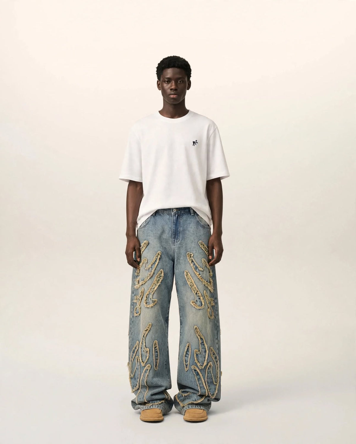 AXEL | The Frayed Denim Jeans