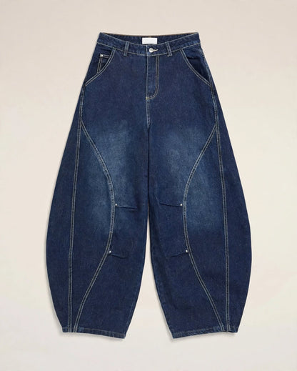 LA DÉMESURE | Sculpted Balloon Denim Jeans