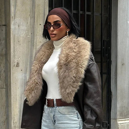 Vienna Noir Fur Jacket