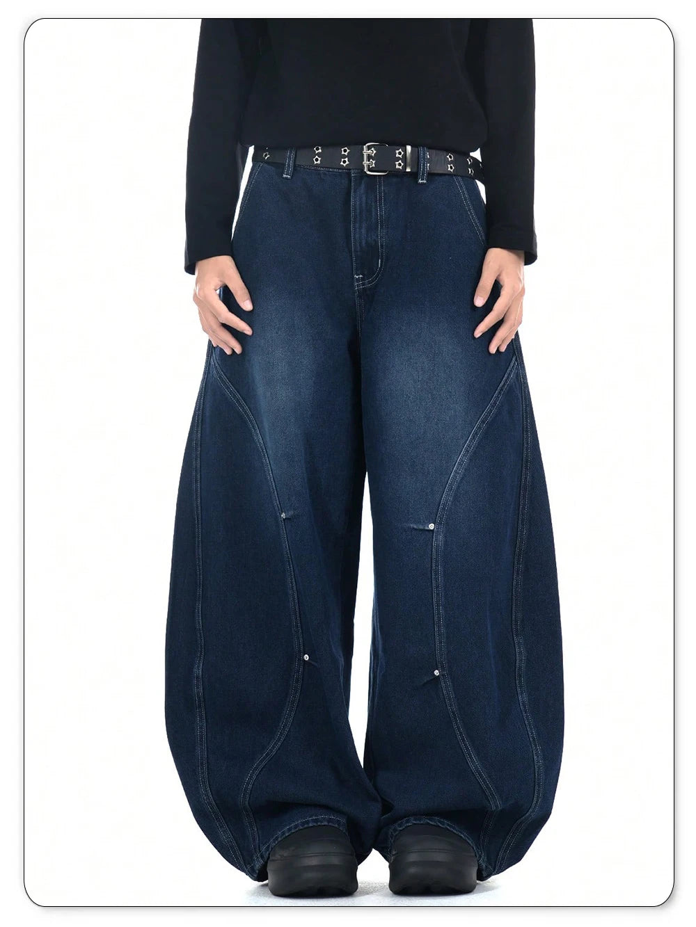 Vortex Wide Arc Jeans