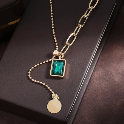 Zirconia Pendant Necklace