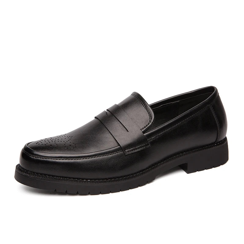 MARCEAU | Leather Penny Loafers