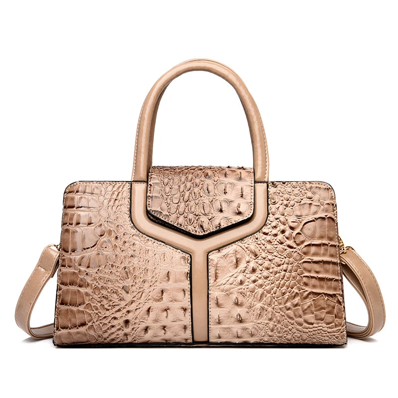 CROC NOIR TOTE