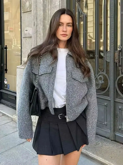 Valencia Wool Zip