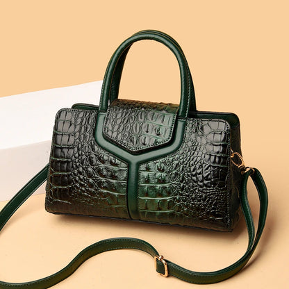 CROC NOIR TOTE