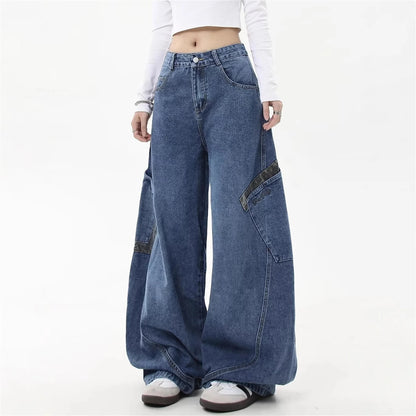 RetroFlux Denim Cargo