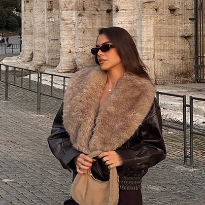 Vienna Noir Fur Jacket