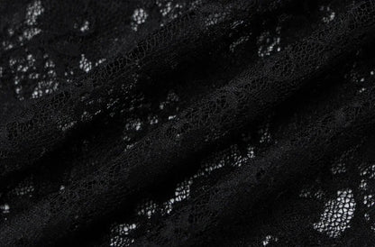 NOIR LACE MESH TOP