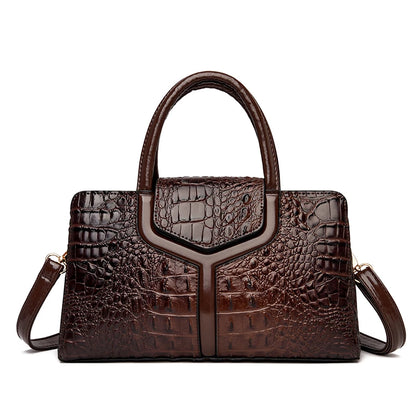 CROC NOIR TOTE
