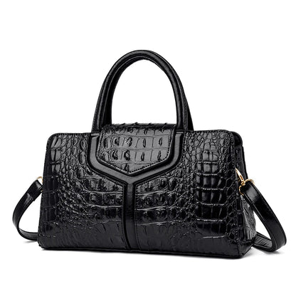 CROC NOIR TOTE