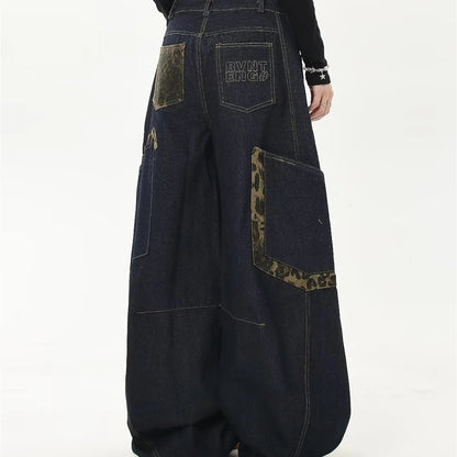 RetroFlux Denim Cargo