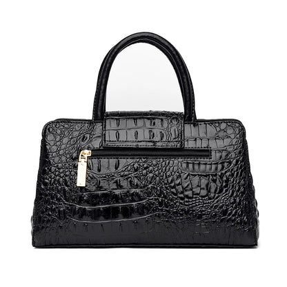 CROC NOIR TOTE