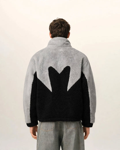 NOÉLAN | The Contrast Fleece Jacket