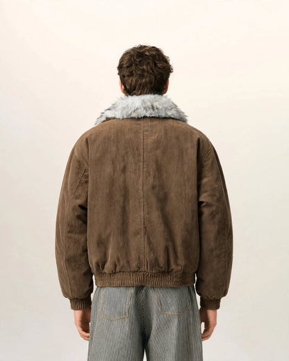 GONTRAN | The Fur-Lined Corduroy Jacket