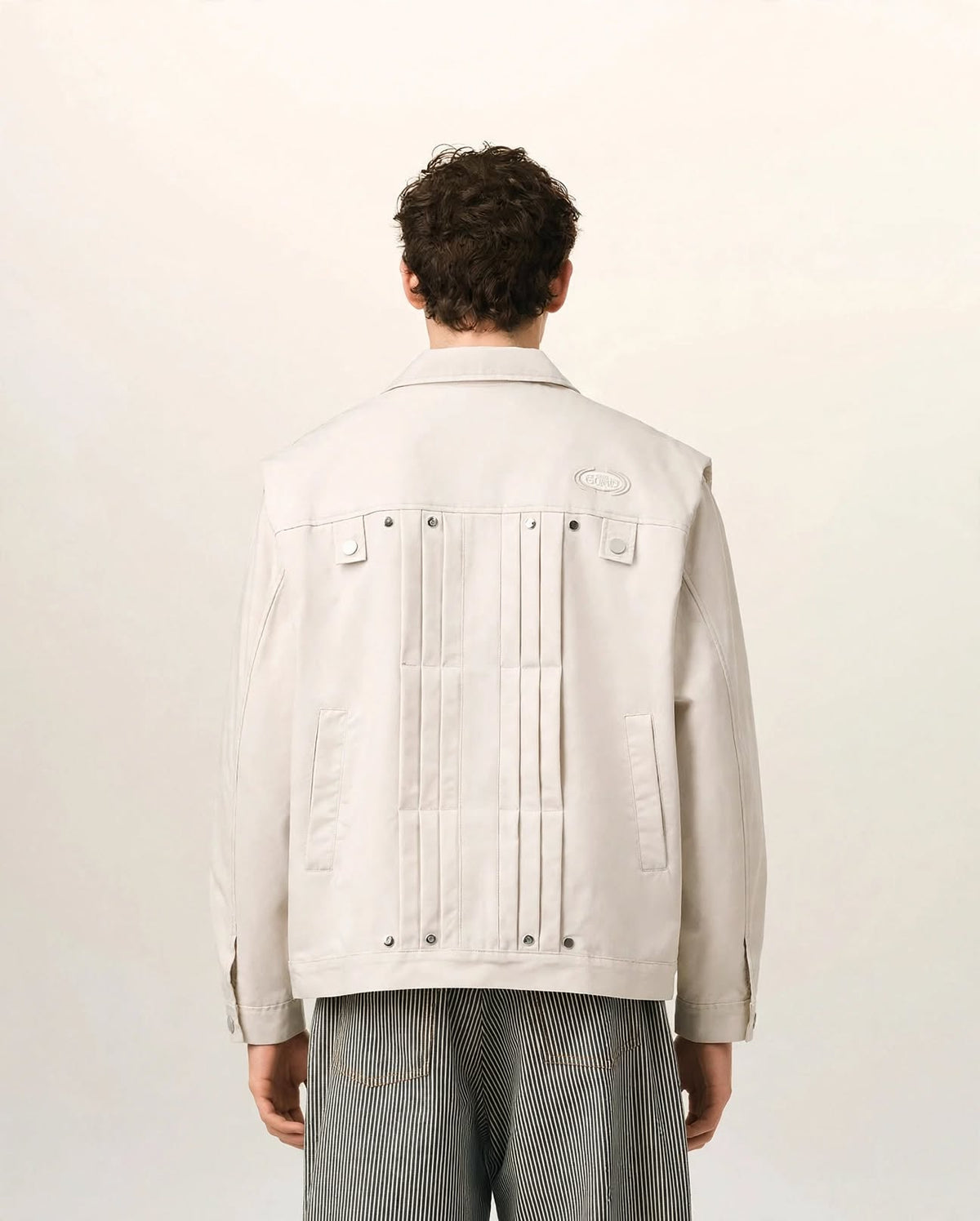 ÉVRARD | The Pleated Utility Jacket