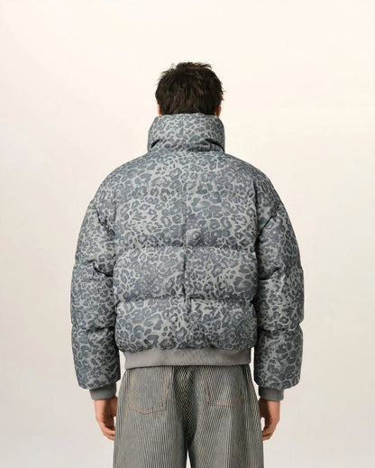 SOREN | The Leopard Puffer Jacket