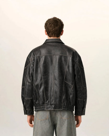 VALÉRIEN | The Vintage Leather Jacket