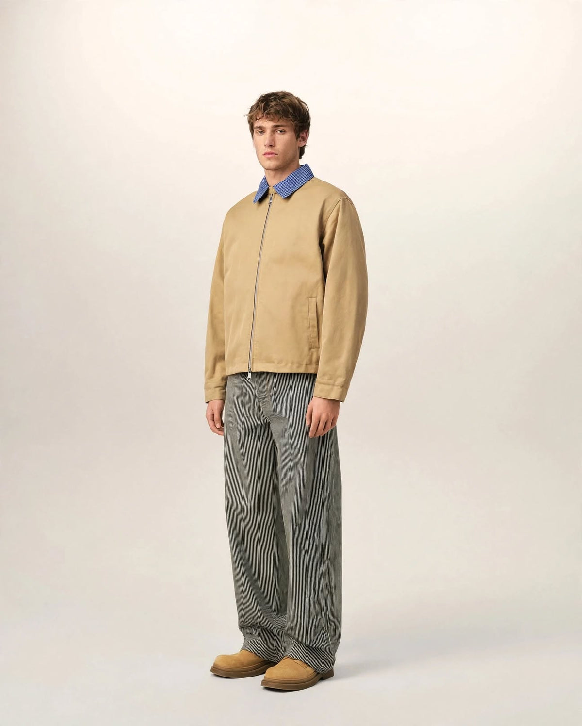 ÉLOUAN | The Cobalt Collar Jacket