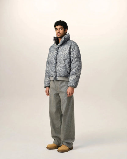 SOREN | The Leopard Puffer Jacket
