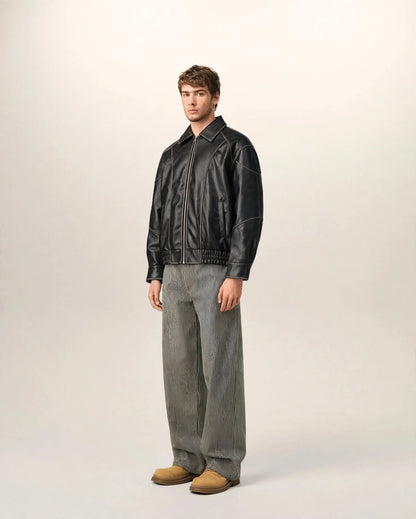 VALÉRIEN | The Vintage Leather Jacket