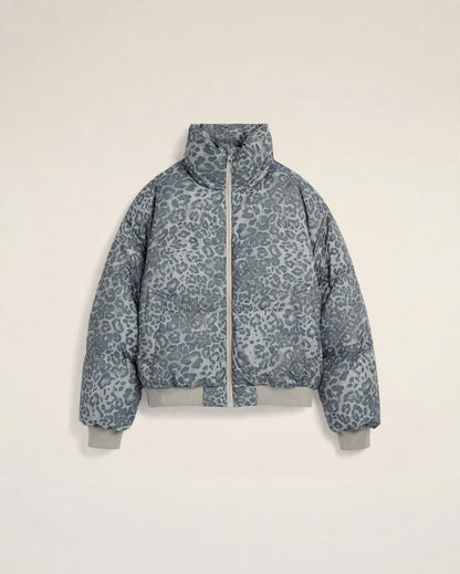 SOREN | The Leopard Puffer Jacket
