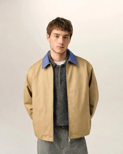 ÉLOUAN | The Cobalt Collar Jacket
