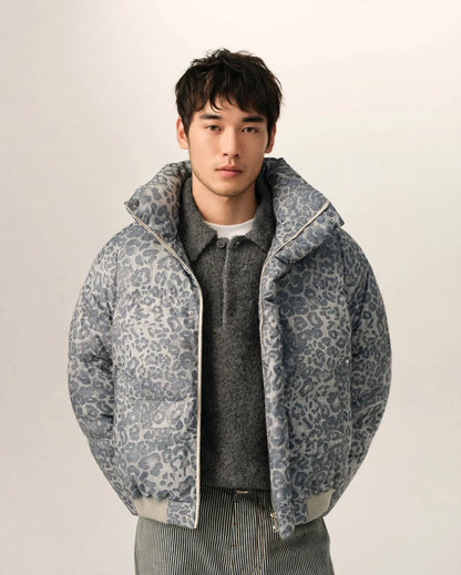 SOREN | The Leopard Puffer Jacket