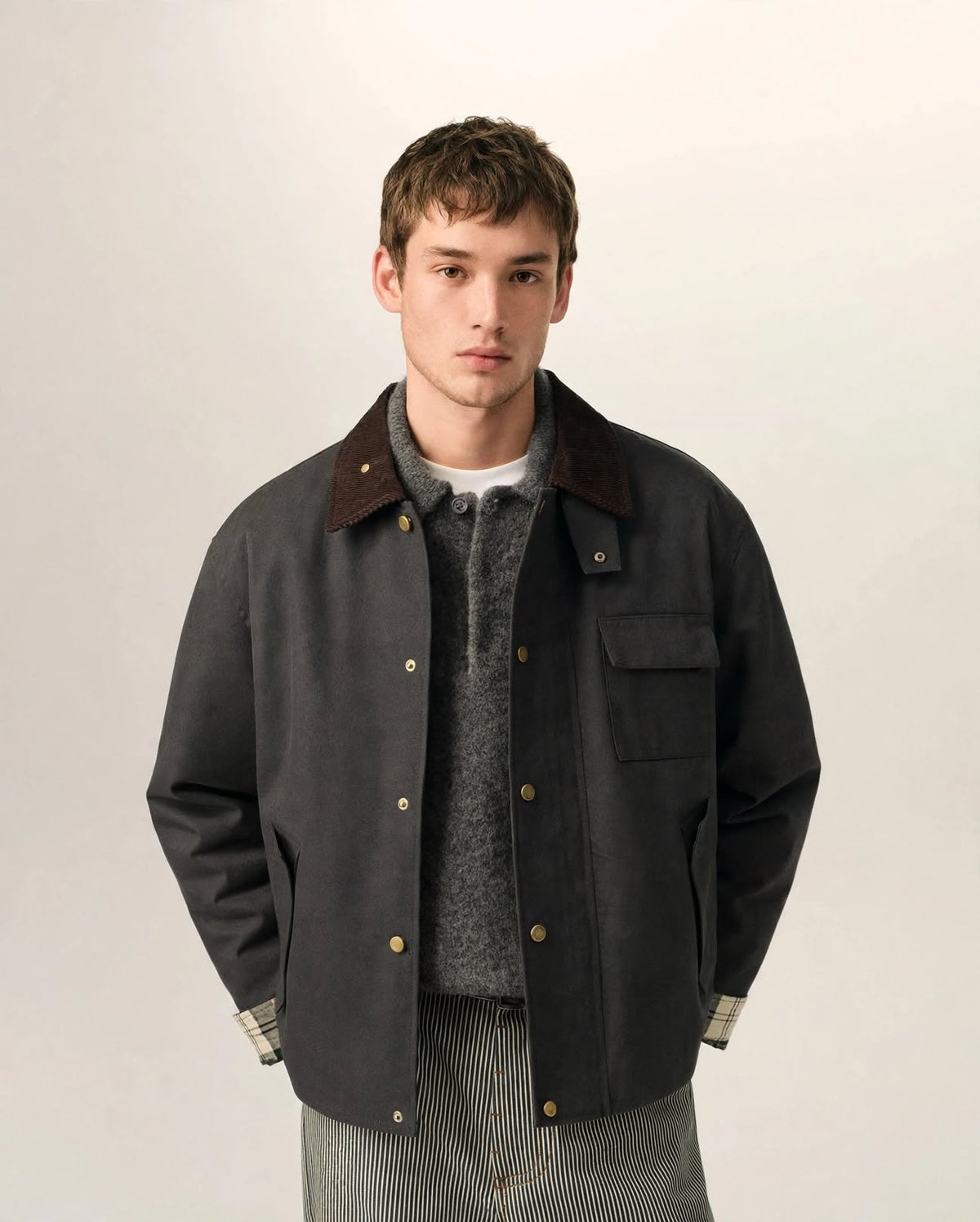 GÉRAUD | The Corduroy Collar Jacket