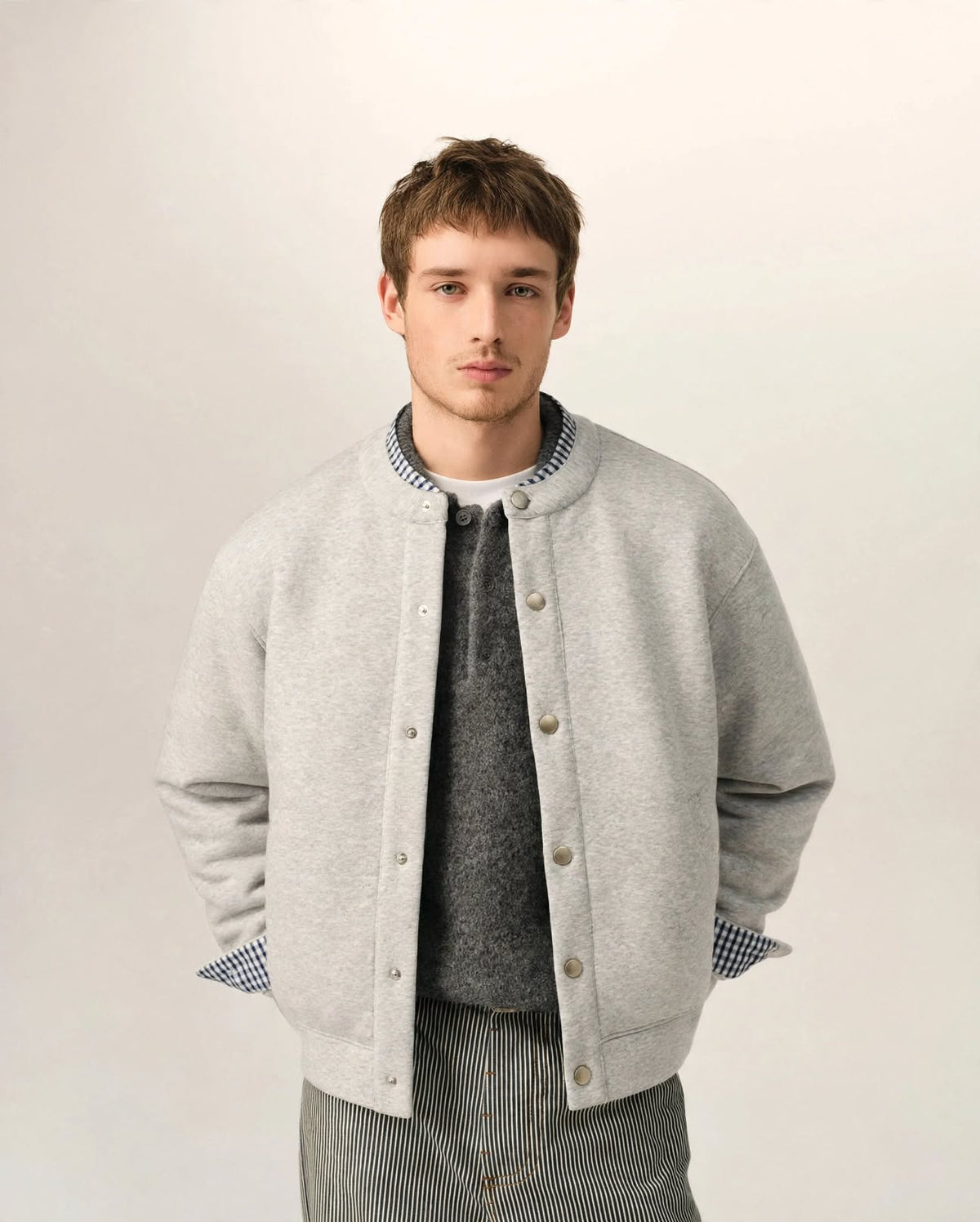AUBERT | The Collarless Jacket